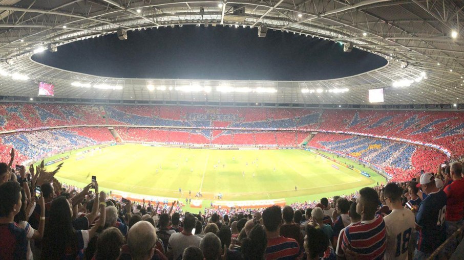 Arena Castelão, palco do jogo entre Fortaleza e Vélez Sarsfield
