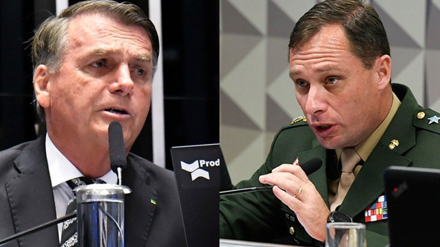 Bolsonaro e Mauro Cid