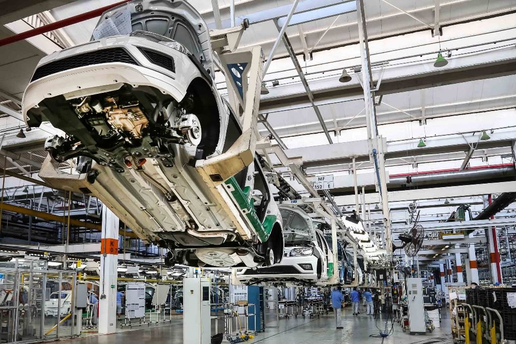 Fábrica da Volkswagen em Taubaté