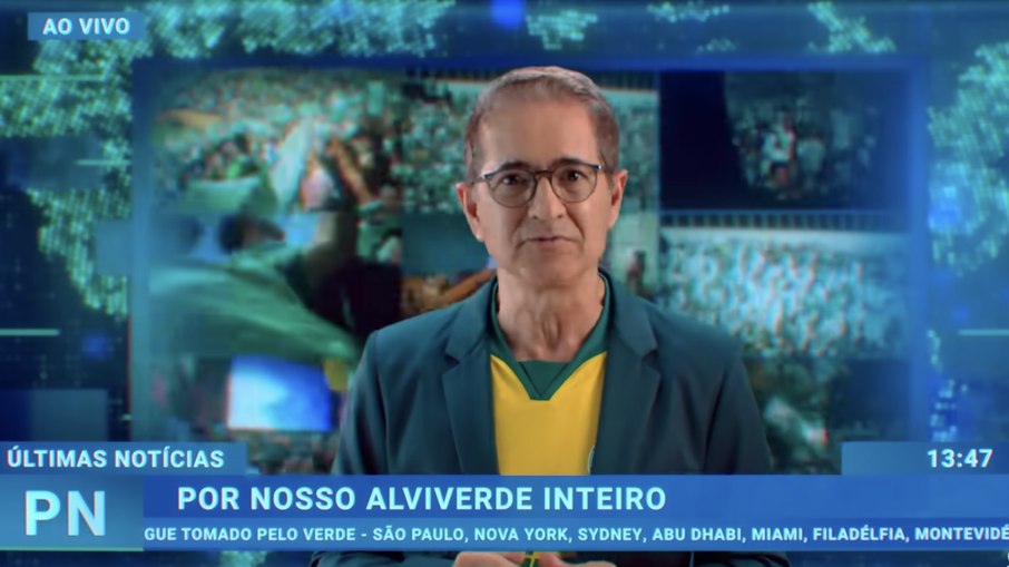 O jornalista Carlos Tramontina participou da campanha O jornalista Carlos Tramontina participou da campanha