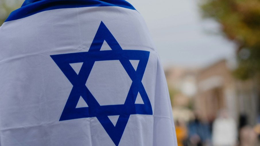 A bandeira de Israel A bandeira de Israel