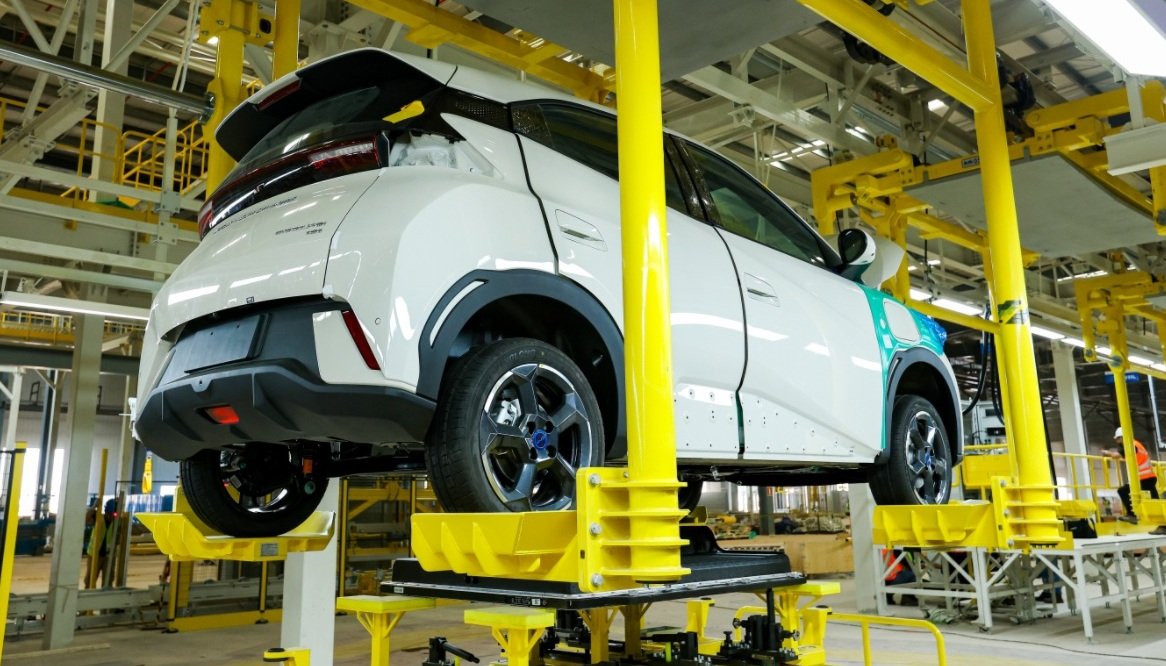 Fábrica da BYD em Camaçari (BA) - Foto: Divulgação/BYD