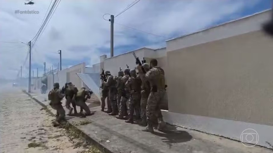 Confronto violento mobiliza força policial em Extremoz