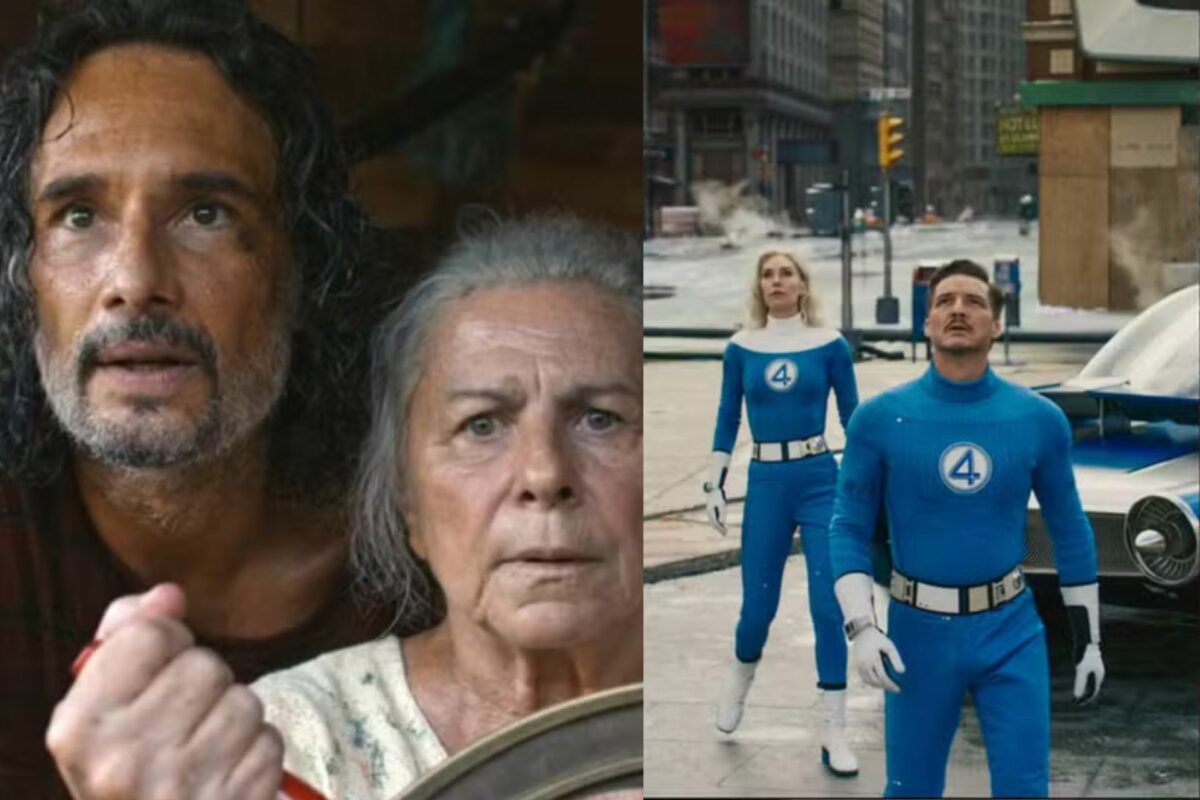 Filmes como O Último Azul (Rodrigo Santoro) e Quarteto Fantástico estão na Semana de Cinema 2025 que começa dia 28 com ingressos a R$ 10. - Fotos: Divulgação