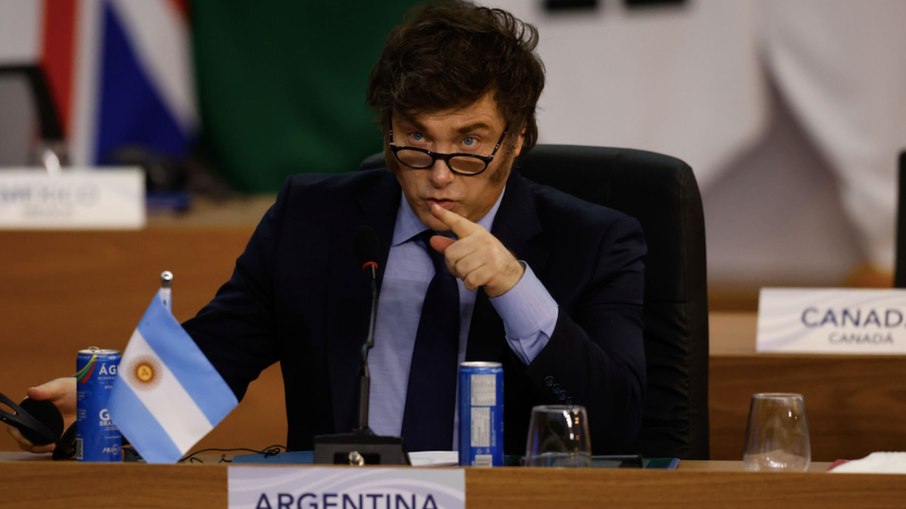 Javier Milei, presidente da Argentina Javier Milei, presidente da Argentina