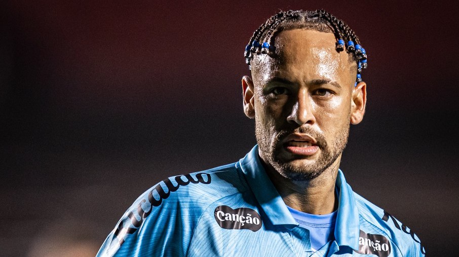 Neymar vai completar 7º jogo seguido pelo Santos no Brasileirão