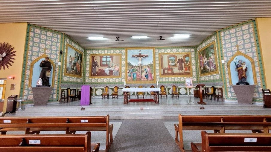 Santuário de Frei Galvão, em Guaratinguetá: mais de 700 mil visitantes por ano Santuário de Frei Galvão, em Guaratinguetá: mais de 700 mil visitantes por ano