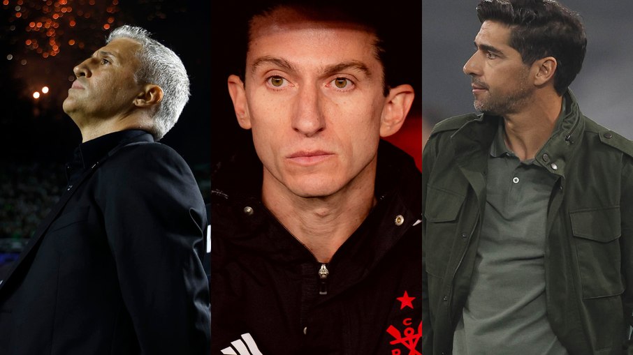 Crespo, Filipe Luís e Abel: os comandantes dos times brasileiros nas quartas da Libertadores 2025 Crespo, Filipe Luís e Abel: os comandantes dos times brasileiros nas quartas da Libertadores 2025