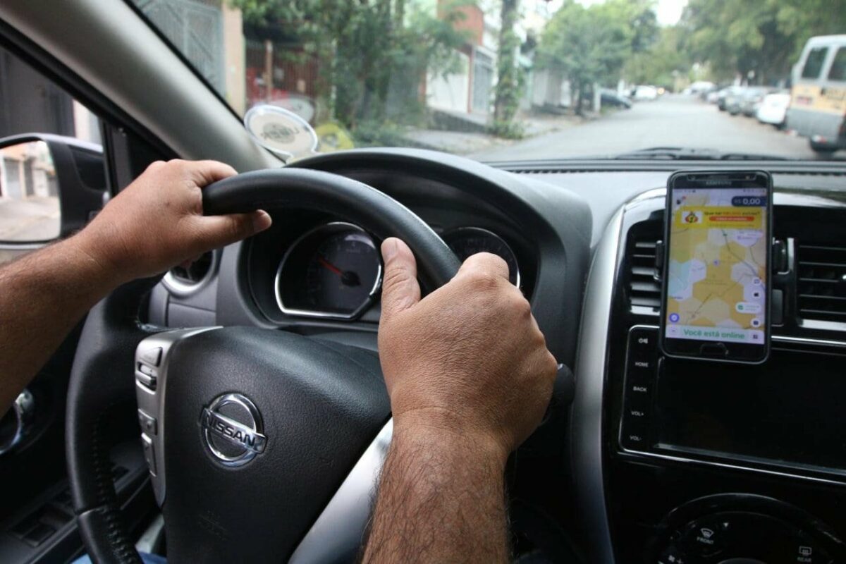 Motorista de app em SP - Foto: Rovena Rosa/Agência Brasil