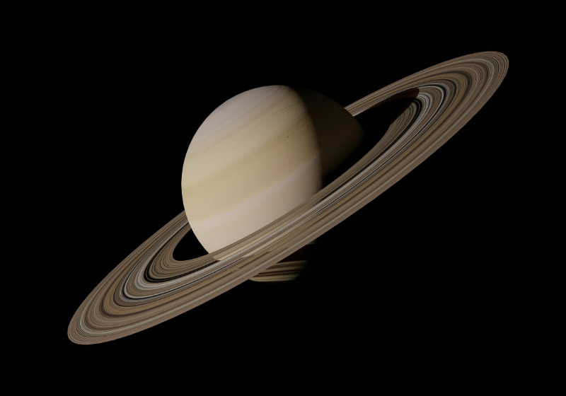 Espetáculo noturno de Saturno, preparado há 15 anos , será visto neste mês Agosto terá um espetáculo projetado há 15 anos, que mostrará toda a beleza de Saturno - Foto: Canva