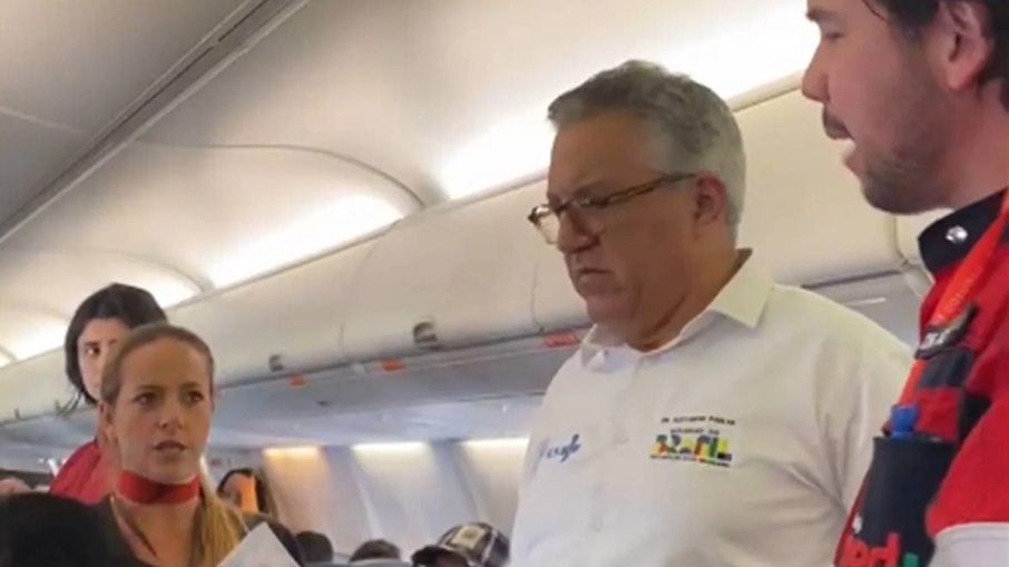 Padilha atendeu mulher desmaiada