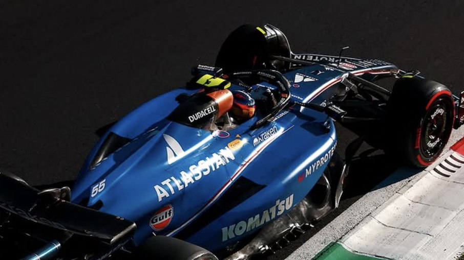 Williams F1 do espanhol Carlos Sainz. Williams F1 do espanhol Carlos Sainz.