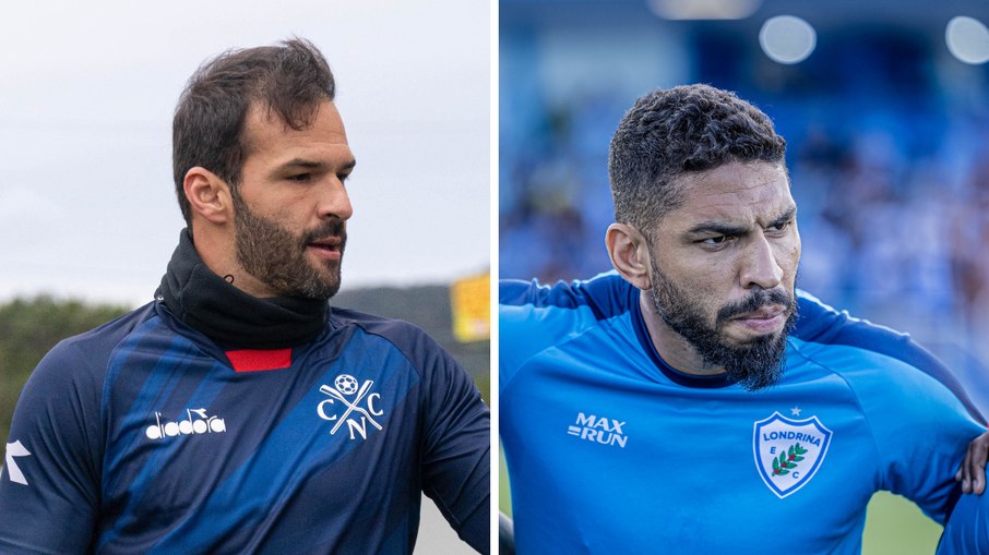 Muriel, do Náutico, e Wallace, do Londrina, estão na reta final da Série C