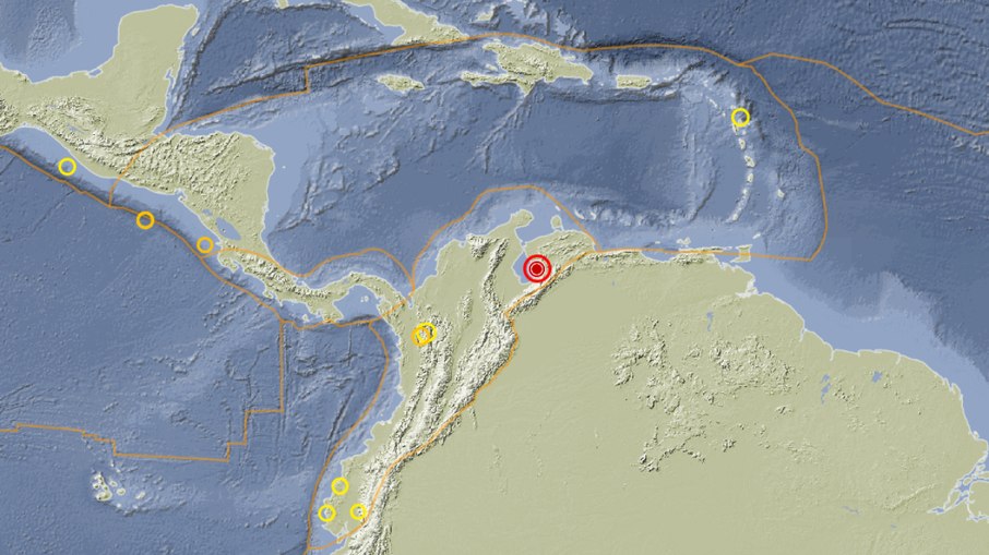 Terremoto de magnitude 6,4 atinge noroeste da Venezuela