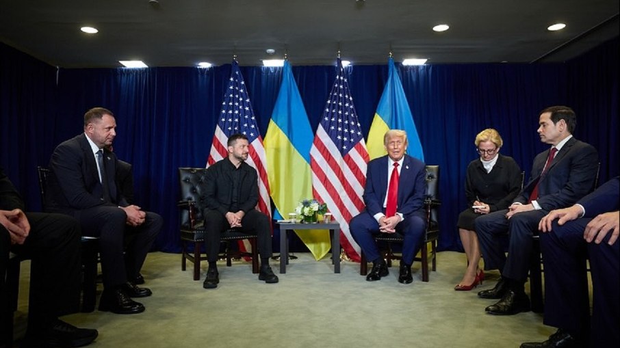 Trump se encontrou com Zelensky