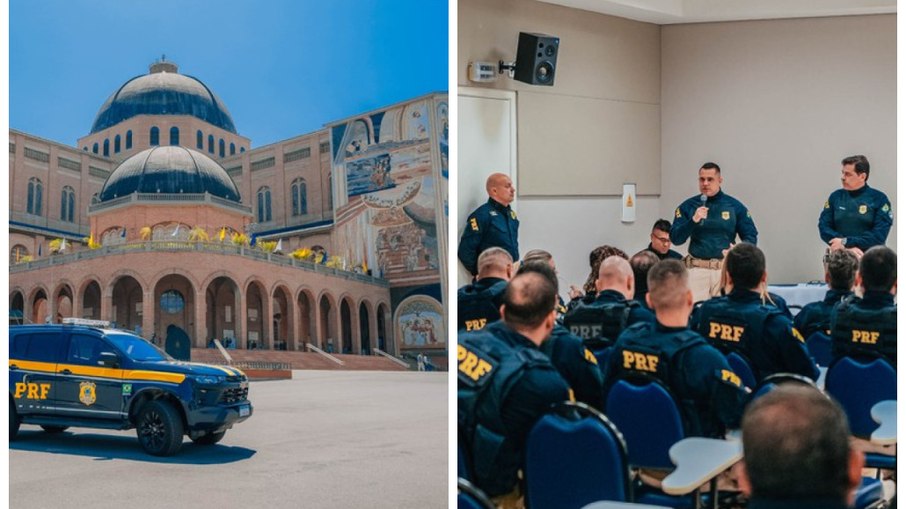 Operação em Aparecida (SP) vai reforçar o efetivo na região com policiais de diversos estados do país 