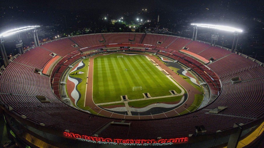 Morumbis, palco do duelo entre São Paulo x Ceará