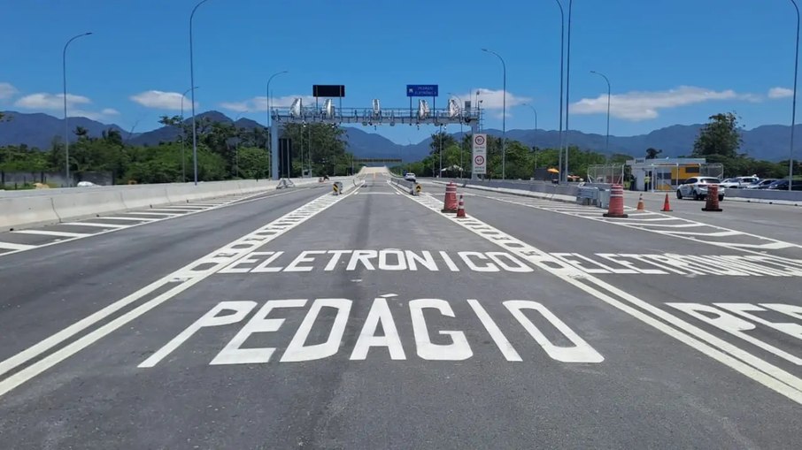 Pedágio eletrônico.