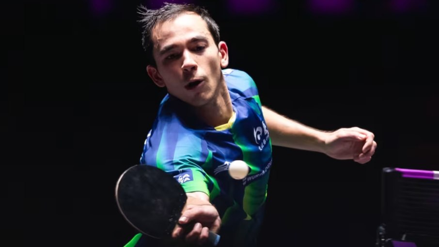 Hugo Calderano ficou com a prata em Macau