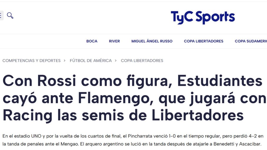 Rossi - TyC Sports