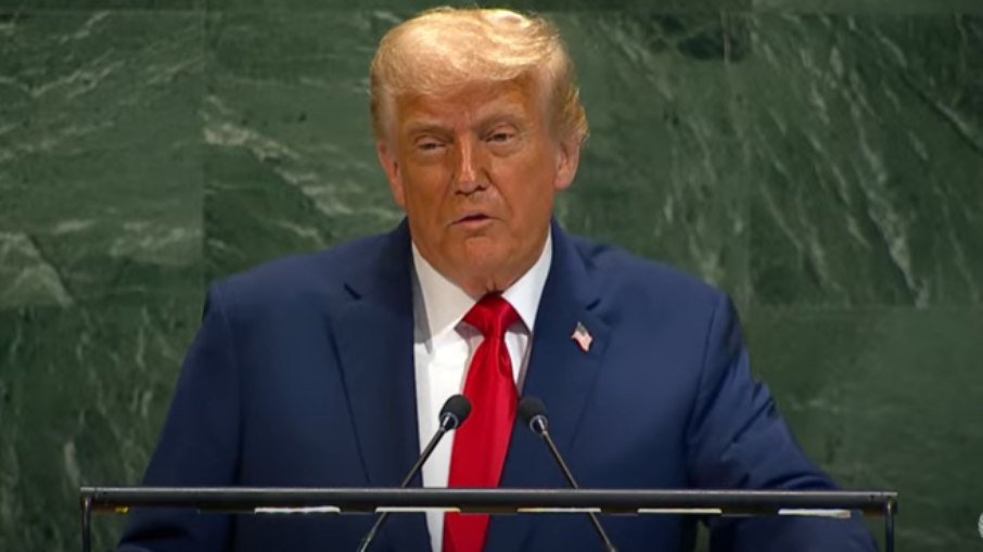 Donald Trump discursa na ONU