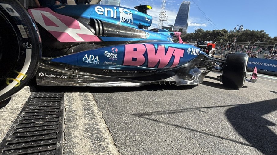 Franco Colapinto foi o terceiro piloto a bater no Q1 Franco Colapinto foi o terceiro piloto a bater no Q1