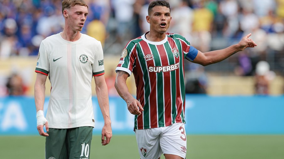 Ex-Chelsea, Thiago Silva marca Cole Palmer na partida da eliminação do Flu no Mundial Ex-Chelsea, Thiago Silva marca Cole Palmer na partida da eliminação do Flu no Mundial