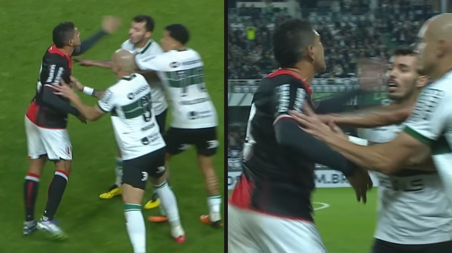 Momento em que Edson dá um tapa no rosto de Zeca