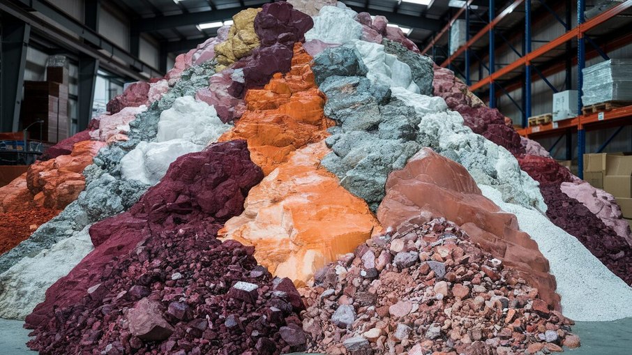 Minerais extraídos das terras raras