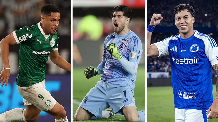 Vitor Roque, Rossi e Kaio Jorge são destaques de Palmeiras, Flamengo e Cruzeiro