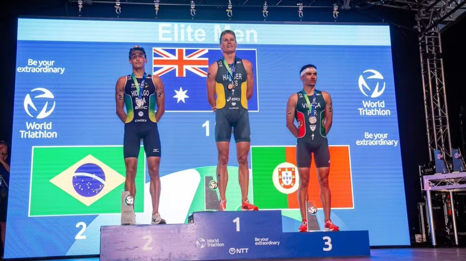 Brasileiro é vice-campeão mundial no triatlo Brasileiro é vice-campeão mundial no triatlo