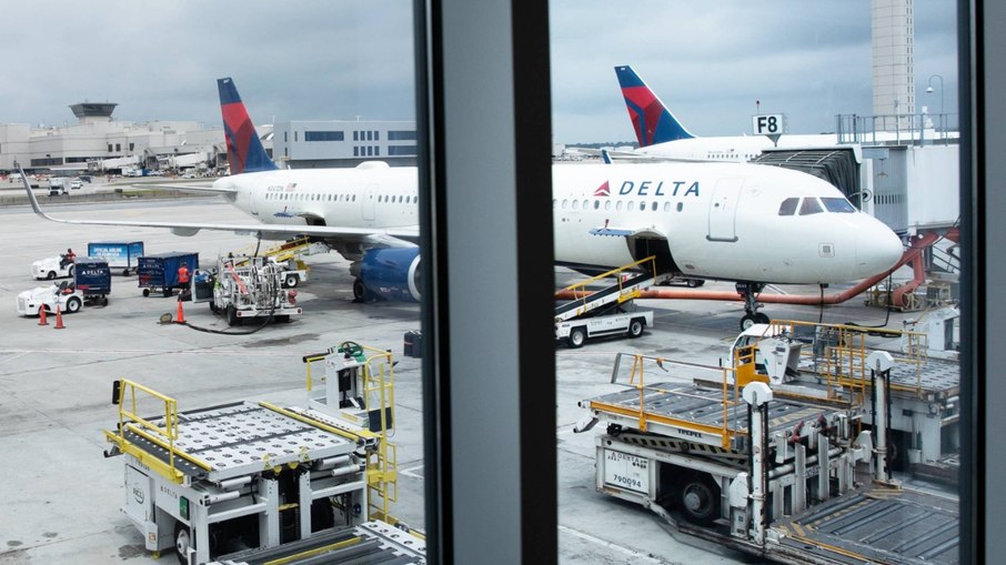 Aeroporto Internacional Hartsfield-Jackson, em Atlanta, nos Estados Unidos