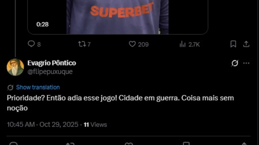 Jogo do Fluminense em meio ao caos no Rio revolta torcida Jogo do Fluminense em meio ao caos no Rio revolta torcida