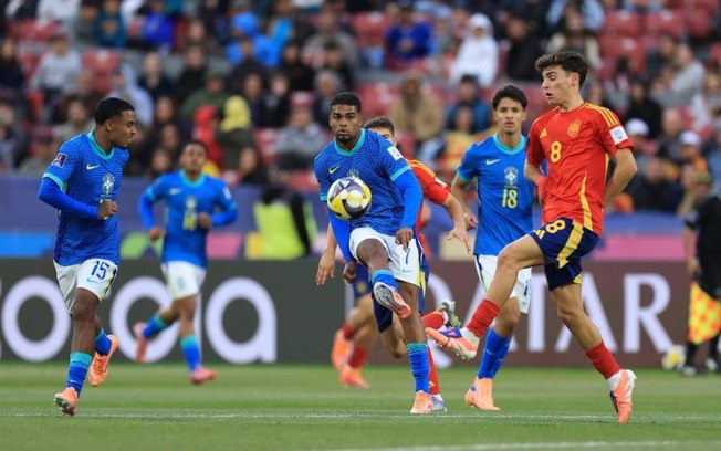 Brasil perde para Espanha e se despede do Mundial Sub-20