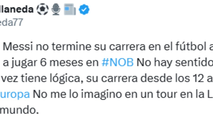 Jornalista argentino desabafa sobre Messi Jornalista argentino desabafa sobre Messi