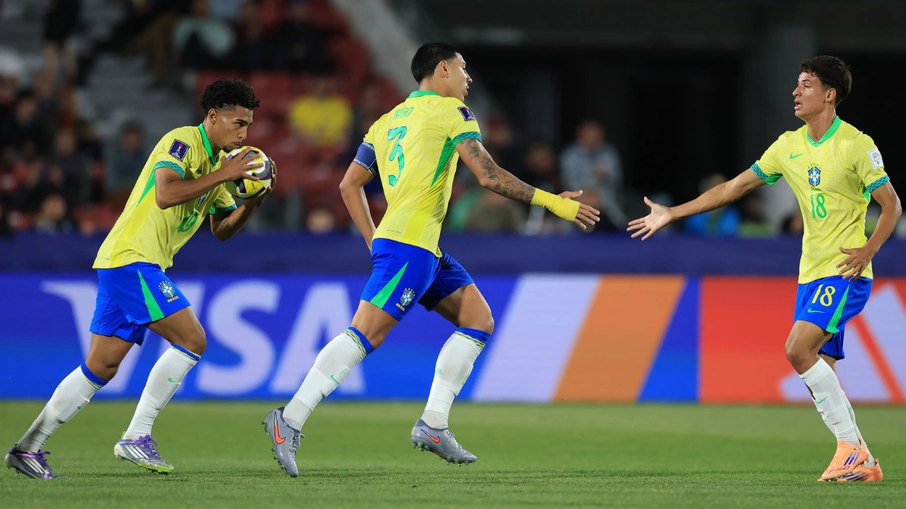 Iago marcou o gol brasileiro na derrota para Marrocos