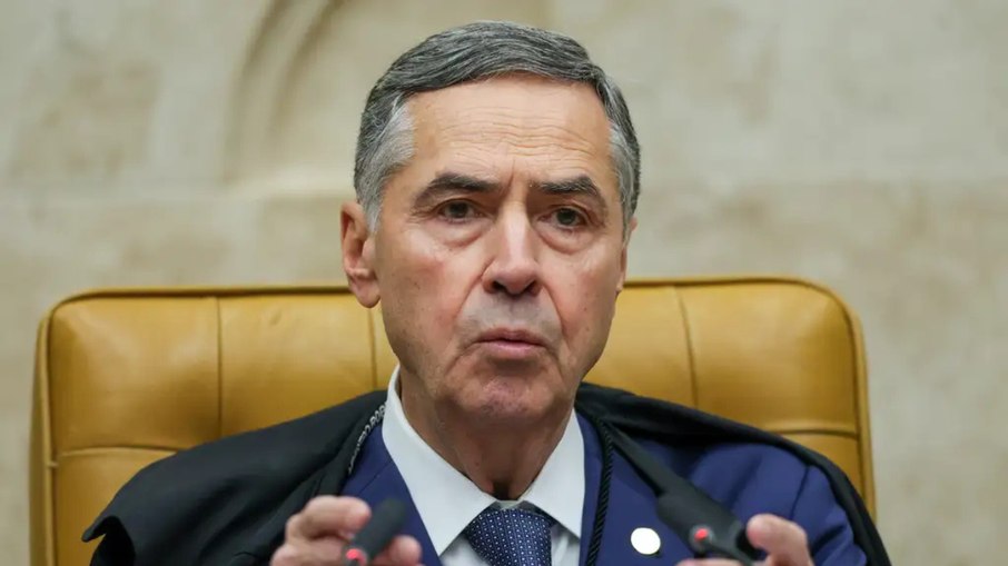 O presidente da STF, Luís Roberto Barroso