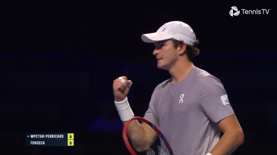 João Fonseca na estreia do ATP da Basileia