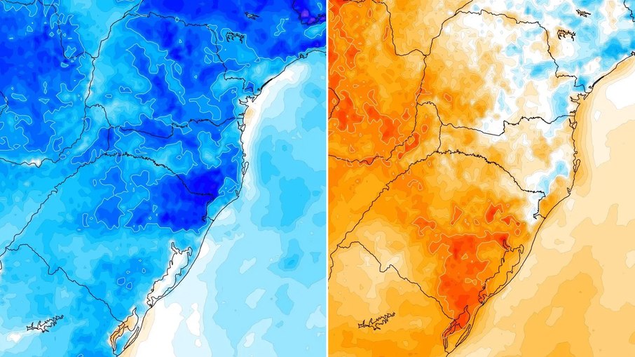Frio intenso marca início da semana, mas calor retorna nos próximos dias