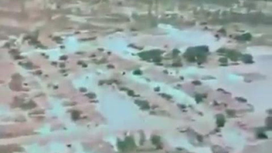 Imagem antiga do Povoado de Sobradinho