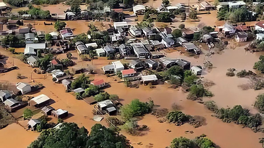 Enchentes no Rio Grande do Sul, em 2023