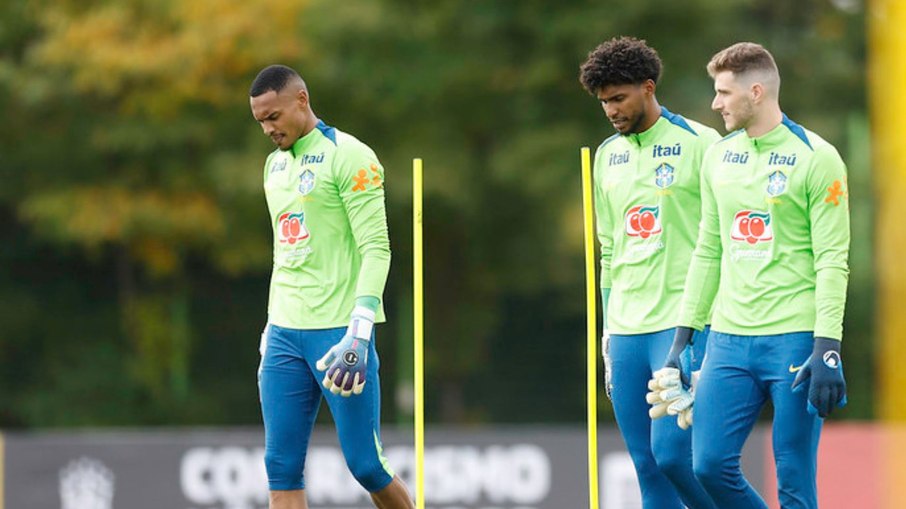 Hugo Souza assume gol da Seleção em amistoso com o Japão Hugo Souza assume gol da Seleção em amistoso com o Japão