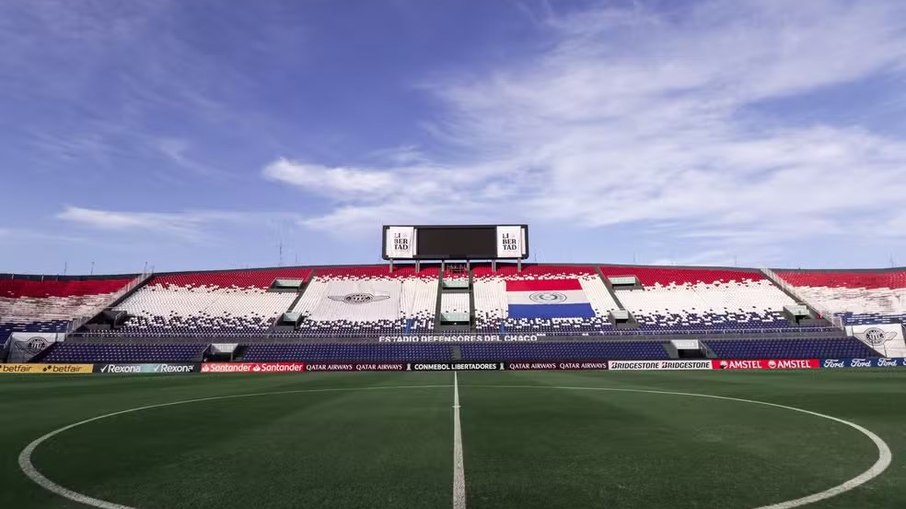 O estádio Defensores del Chaco, no Paraguai