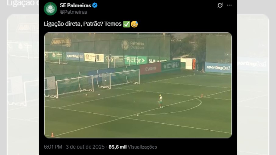 Com post no X (antigo Twitter), Palmeiras ironiza fala de Rogério Ceni