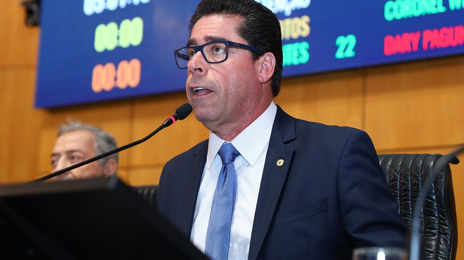 O presidente da Assembleia Legislativa capixaba, Marcelo Santos (União), defende o fechamento das divisas com o Rio O presidente da Assembleia Legislativa capixaba, Marcelo Santos (União), defende o fechamento das divisas com o Rio