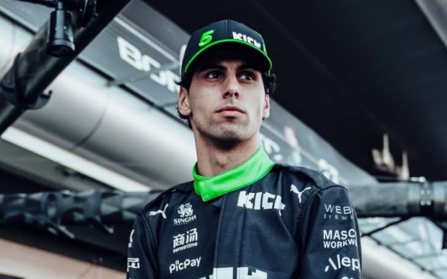 Brasileiro Gabriel Borboleto (Sauber), estreante na temporada 2025 da F1