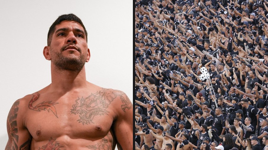 Alex Poatan é torcedor do Corinthians