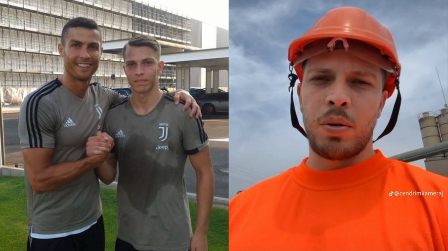 Cendrim Kameraj, ex-colega de time de Cristiano Ronaldo