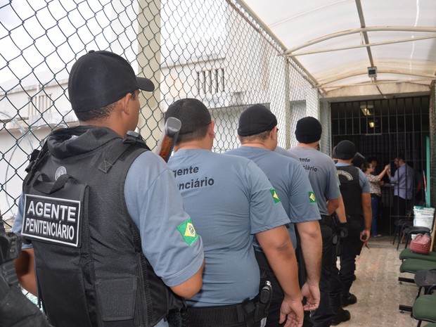 os agentes penitenci&aacute;rios poder&atilde;o trabalhar at&eacute; 60 horas extras por m&ecirc;s (Foto: Sejus/Divulga&ccedil;&atilde;o)