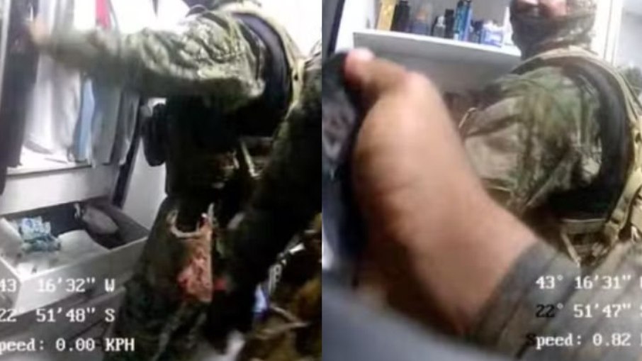 Câmeras corporais registraram momento em que o policial realizou a ação